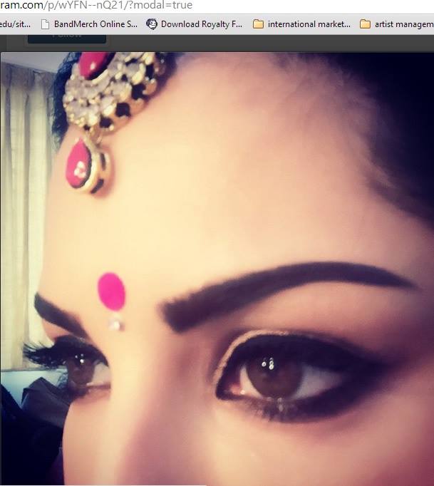 Sunny Leone's look in Sunny Leone's look in