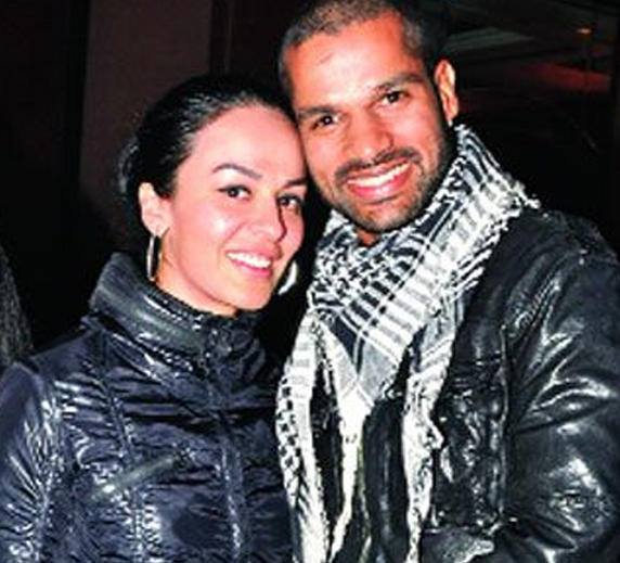 Ayesha - Shikhar Dhawan