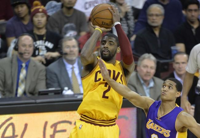Kyrie Irving has been in good form this season for the Cavs Kyrie Irving