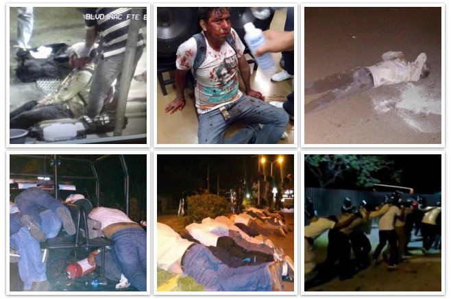 Mexican protest turns violent