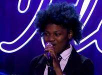 Tyanna Jones performs on American Idol XIV 2015