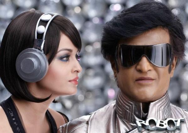 A movie still from Rajinikanth-Aishwarya Rai's Is Shankar repeating Rajinikanth-Aishwarya pair again in 'Enthiran' Sequel?