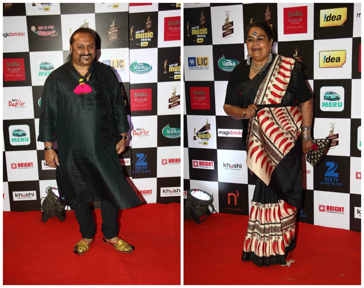 Leslie Lewis and Usha Uthup