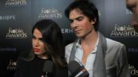 Ian Somerhalder and Nikki Reed on the red carpet