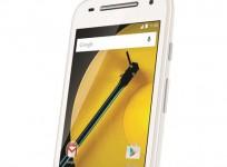 Moto E 2nd generation White Edition