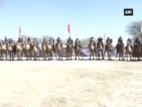 women-cadre-of-bsf-set-out-on-month-long-camel-safari