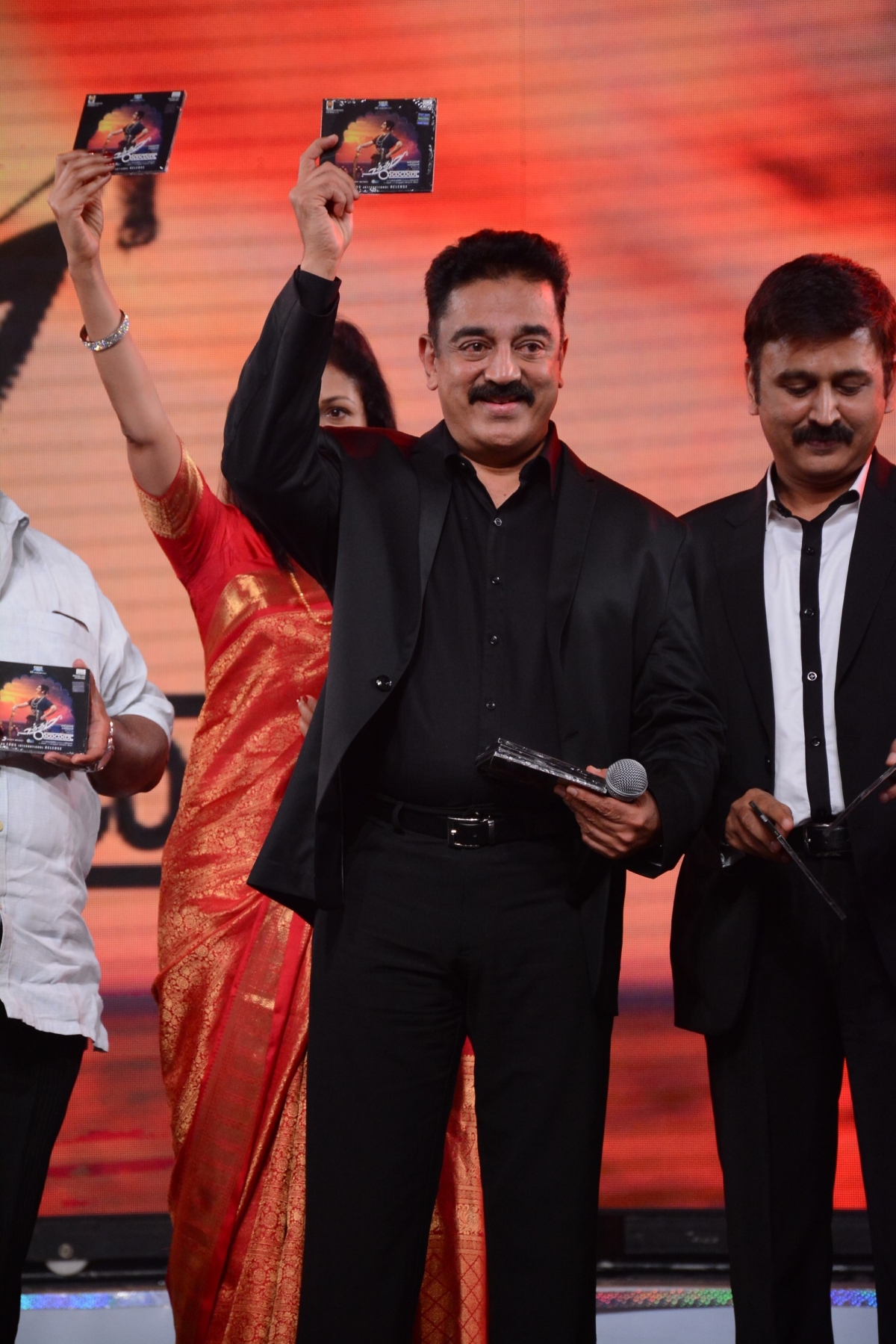 Kamal Haasan and others during Kamal Haasan during