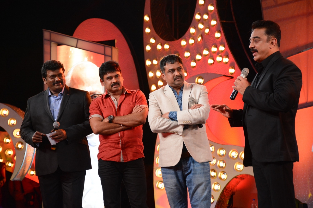 Kamal Haasan and others during Kamal Haasan during