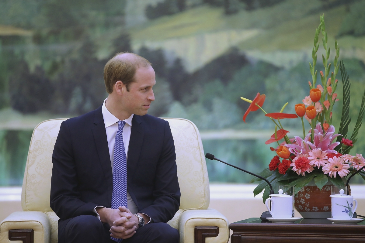 Prince William in Beijing