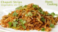 chapati-strips-vegetable-stir-fry