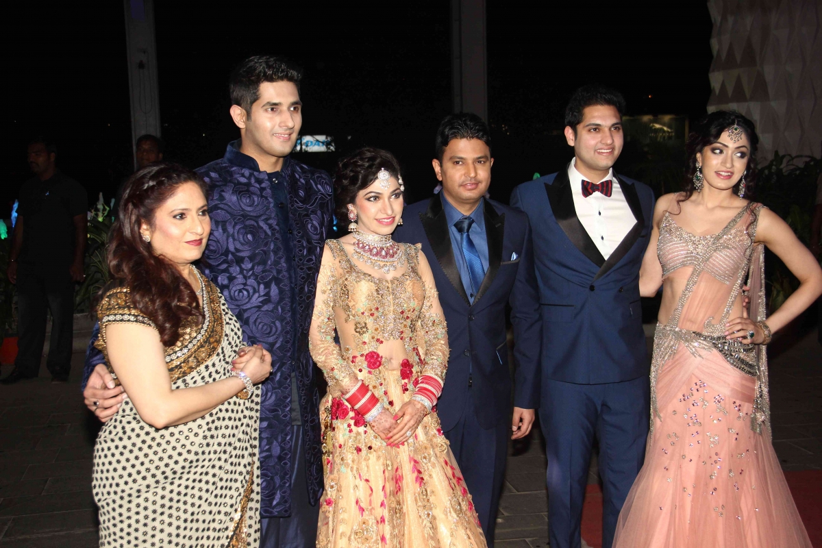 Tulsi Kumar and Hitesh Wedding Reception