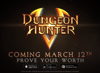 Dungeon Hunter 5 coming to your Android, Windows and iOS Device on 12th March