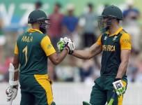 Hashim Amla Faf Du Plessis South Africa World Cup 2015