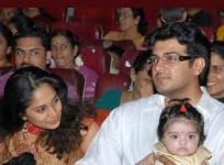 Ajith, Shalini with their Daughter Anoushka