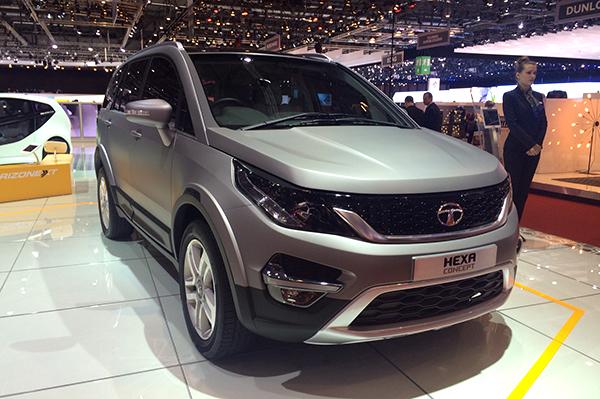 2015 Geneva Motor Show: Tata Unveils Hexa SUV Concept