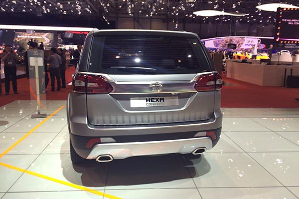 2015 Geneva Motor Show: Tata Unveils Hexa SUV Concept