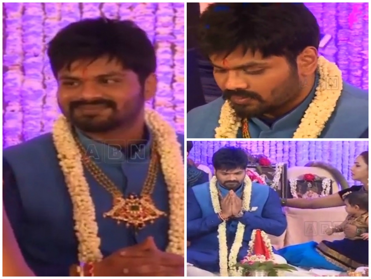 Manchu Manoj engagement ceremony Manchu Manoj engagement ceremony
