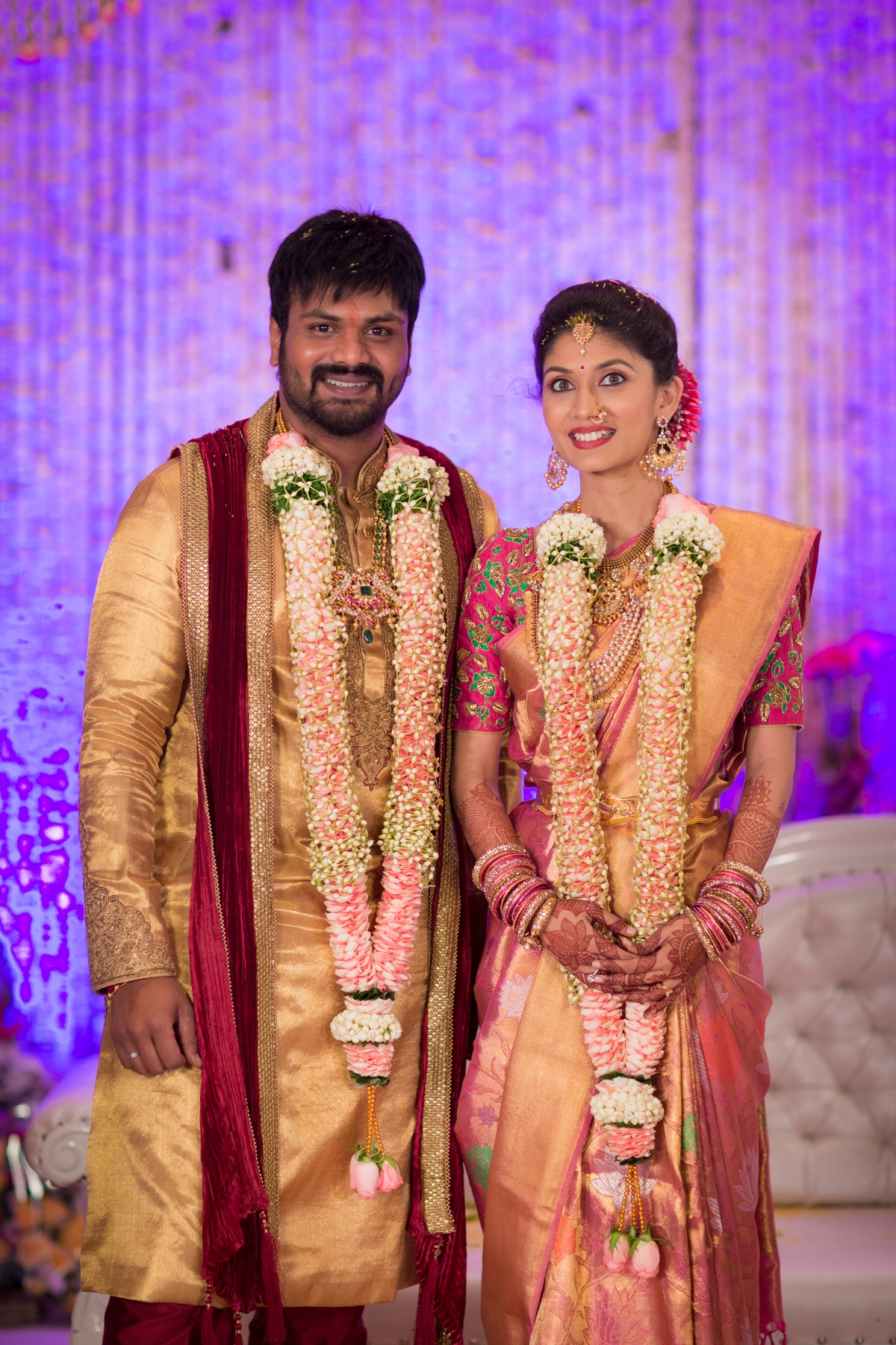 Manchu Manoj and Pranathi Reddy Manchu Manoj engagement ceremony