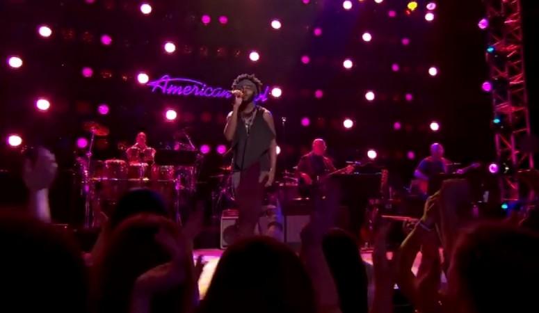 Quentin Alexander performing Stevie Wonder's "Master Blaster (Jammin')" on American Idol XIV 2015
