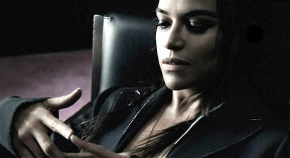 Michelle Rodriguez holds back tears as she talks about Paul Walker. Michelle Rodriguez