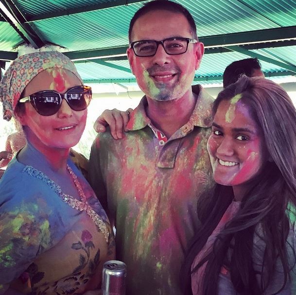 Salman Khan's Holi celebration Salman Khan's Holi celebration