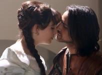D'Artagnan and Tamla Kari in 'The Musketeers'.