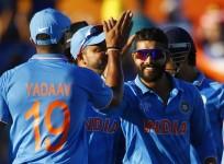 Ravindra Jadeja India Umesh Yadav ICC Cricket World Cup 2015