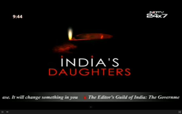 NDTV's Silent Protest