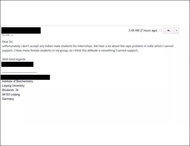 India has a 'rape problem.'