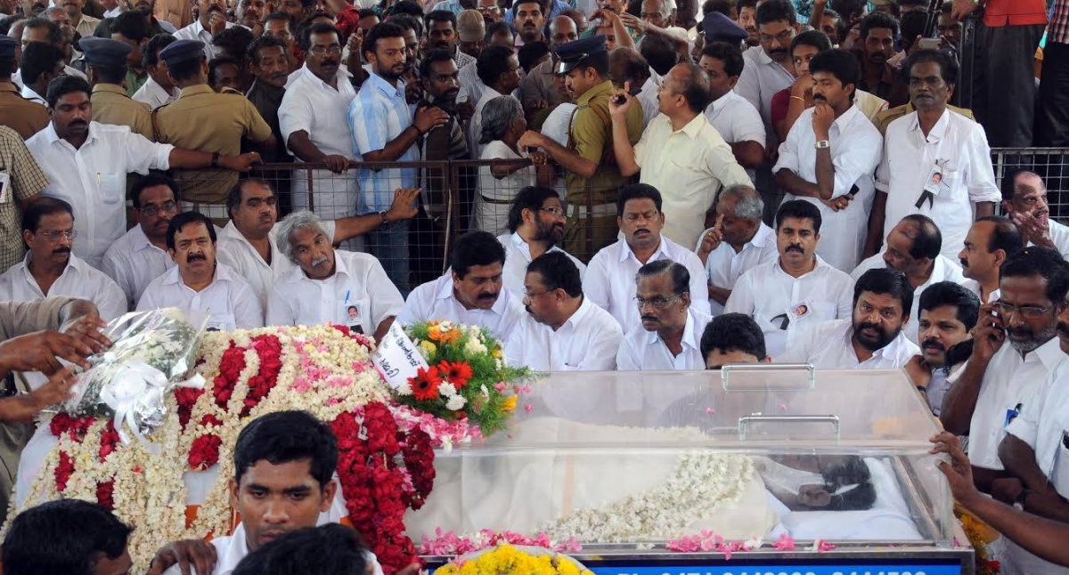 G Karthikeyan funeral