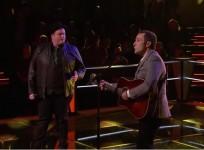Brian Johnson and Joshua Davis perform