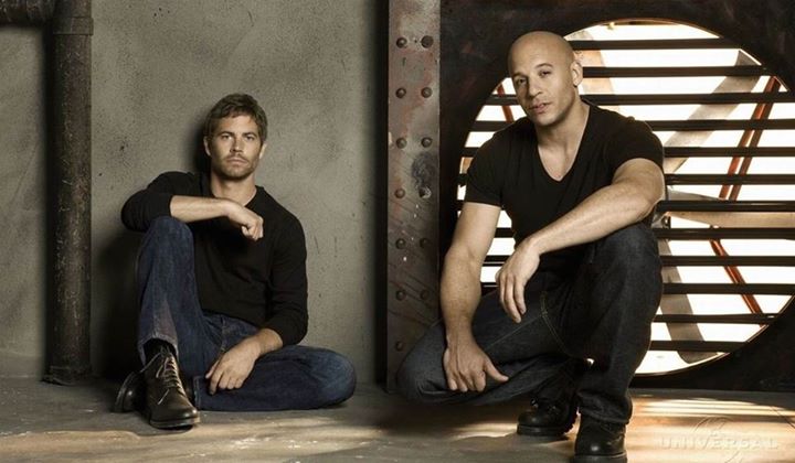 Paul Walker and Vin Diesel