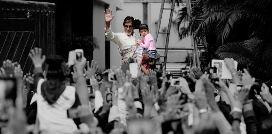 Amitabh Bachchan and Aaradhya Bachchan