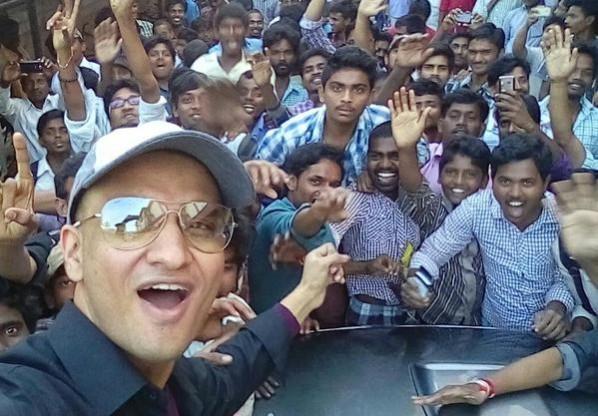 Nikhil Siddhartha's selfie tour Nikhil Siddhartha's selfie tour