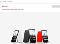 Curtains Fall on Nexus 5 Online Sale; Officially Discontinued on Google Store, Android Land