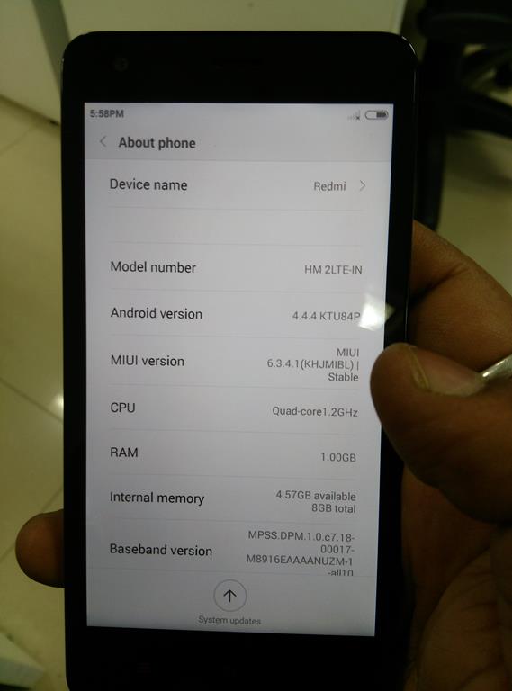 Xiaomi Redmi 2 Specifications