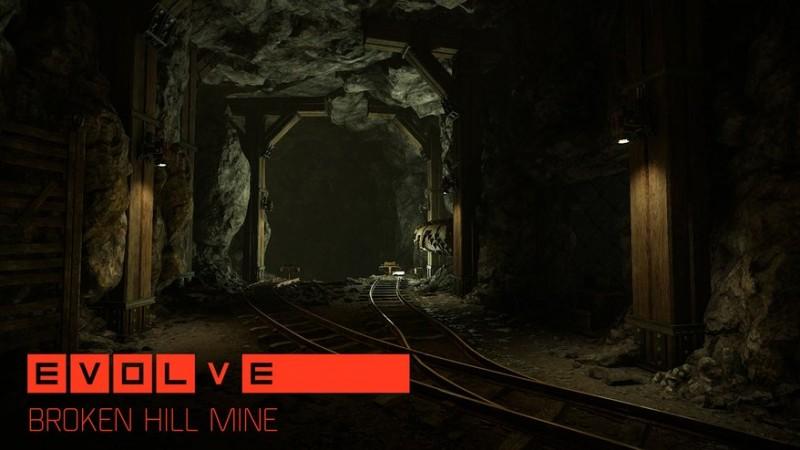 Evolve's 'Broken Hill Mine' Map