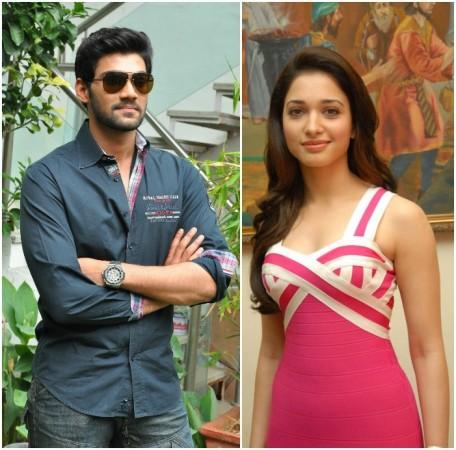 Tamannaah and Bellamkonda Srinivas Tamannaah and Bellamkonda Srinivas