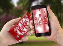Blippar searching on KitKat Chocolate