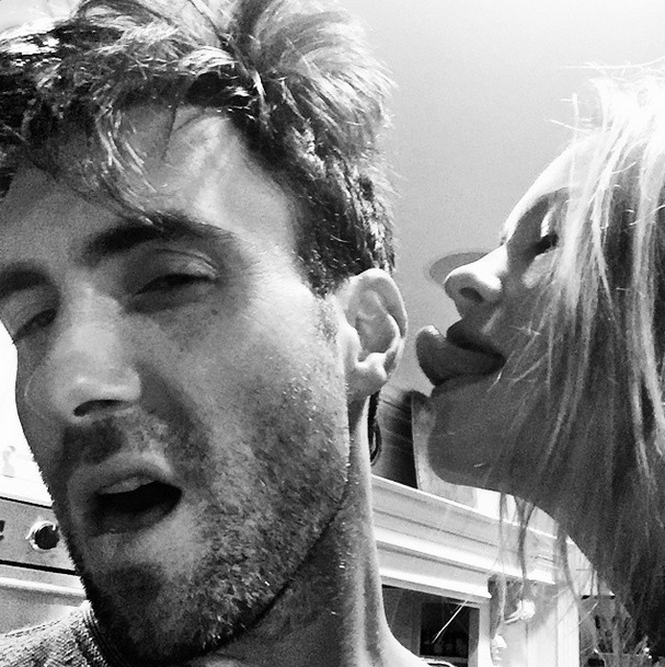 Adam Levine and his wife