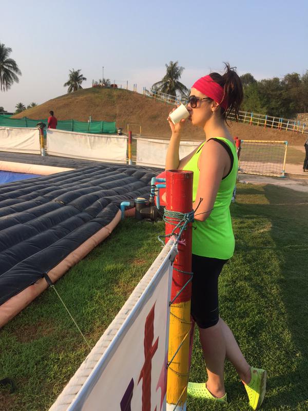 Raai Laxmi in 'Star Challenge' Reality Show