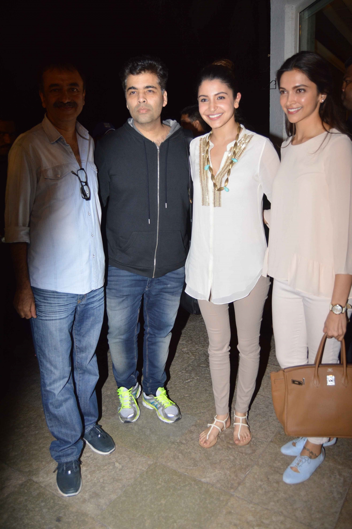 Rajkumar Hirani, Karan Johar, Anushka Sharma, Deepika Padukone Aamir, Deepika, Anushka, Karan Attend a Meeting Regarding Censor Board Issues
