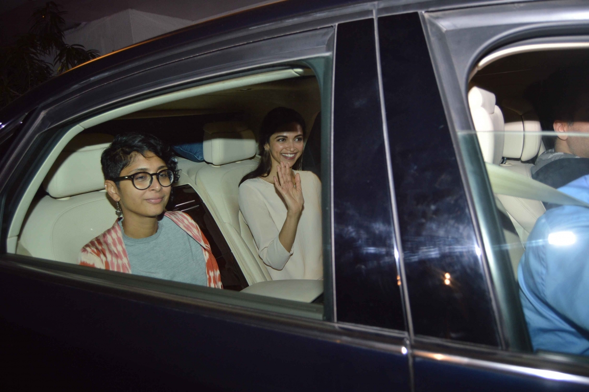 Kiran Rao, Deepika Padukone Aamir, Deepika, Anushka, Karan Attend a Meeting Regarding Censor Board Issues