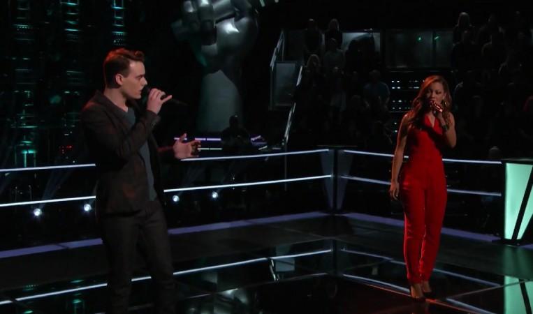 India Carney and Clinton Washington perform Rihanna's "Stay" on The Voice US Season 8