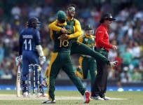 JP Duminy Faf Du Plessis South Africa Sri Lanka ICC Cricket World Cup 2015