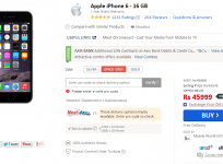 Apple iPhone 6 Discount In India; Amazon, Snapdeal Offer 16GB Variant For Rs. 46,000