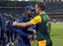 Kumar Sangakkara Sri Lanka AB De Villiers South Africa ICC Cricket World Cup 2015