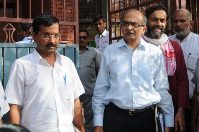 Kejriwal, Bhushan, Yadav