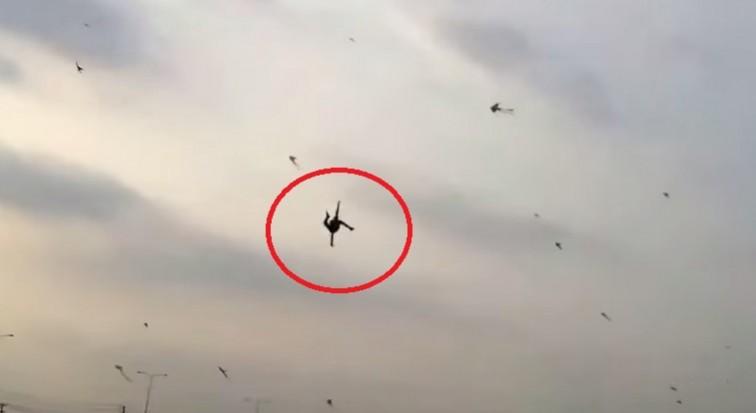 A Vietnam boy died after he was lifted into air by kite. A Vietnam boy died after he was lifted into air by kite.