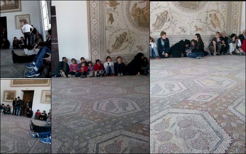 Images showing hostages inside Bardo Museum,Tunisia